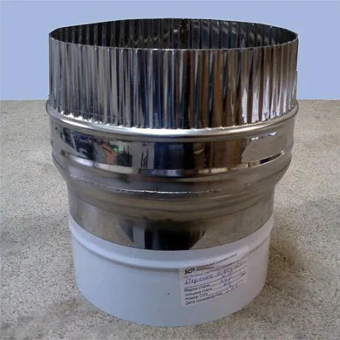 переход феррум нержавеющий (430/0,8 мм) ф160м-200п