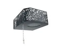 обливное устройство изистим каскад хохлома 20 л черный 430 сталь