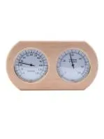 термометр с гигрометром банная станция очки овал ольха th-20-a, 212f, банный эксперт