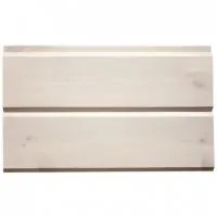 имитация бруса 25*175*6000 белый воск