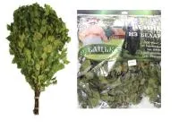 веник березовый в упаковке. бацькина баня