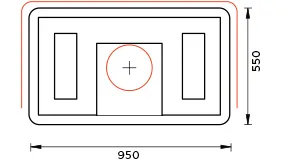 печь-камин tulikivi lampo classic 1545 мм 