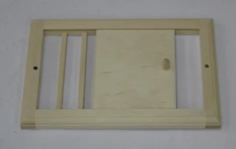 вентиляционная решетка большая с задвижкой, банный эксперт 