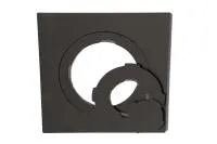 плита металлическая казанная на одну конфорку 500х500 мм сибирь