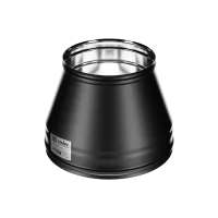 конус craft нержавеющий (316/0,8/304/0,5) ф150/250 по воде, cerablanket черный