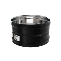 адаптер craft мм для печи нержавеющий (316/0,8) ф200 черный