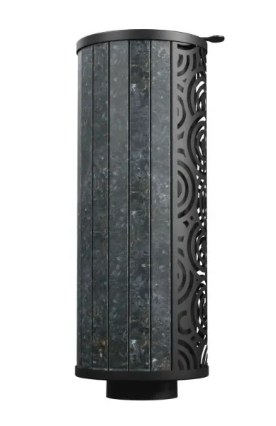 дымоход-конвектор прометалл (россо леванто) ф115/130мм