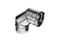колено феррум угол 90° нержавеющее (430/0,5мм) ф180